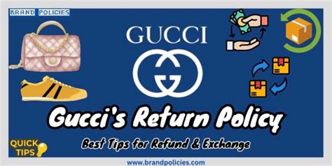 gucci return policy pdf.